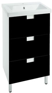 Тумба под раковину Bellezza Пегас 50см чёрный 00000011172